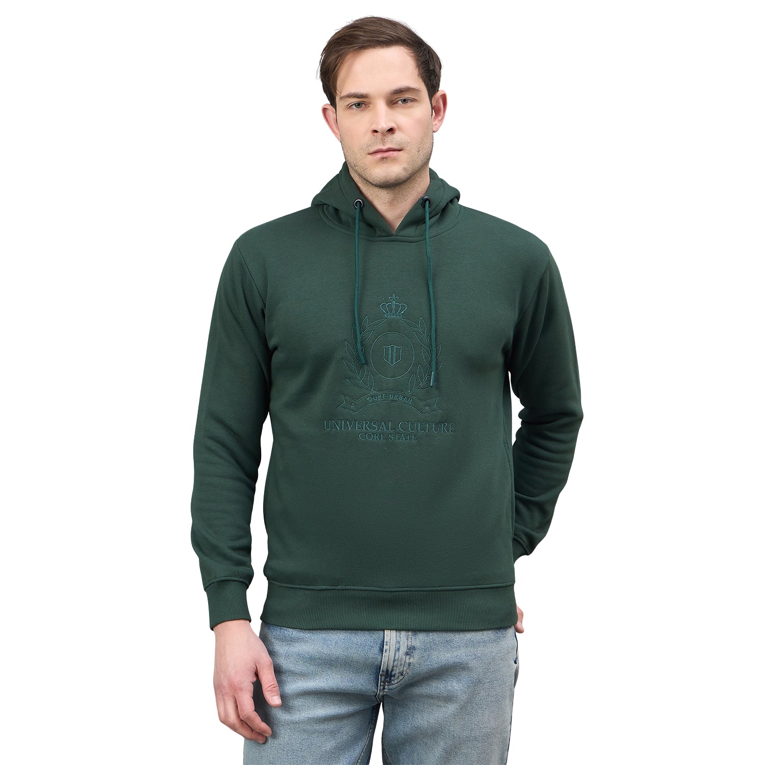 Duke Urban Men Hooded Regular Sweatshirt (LF6440)