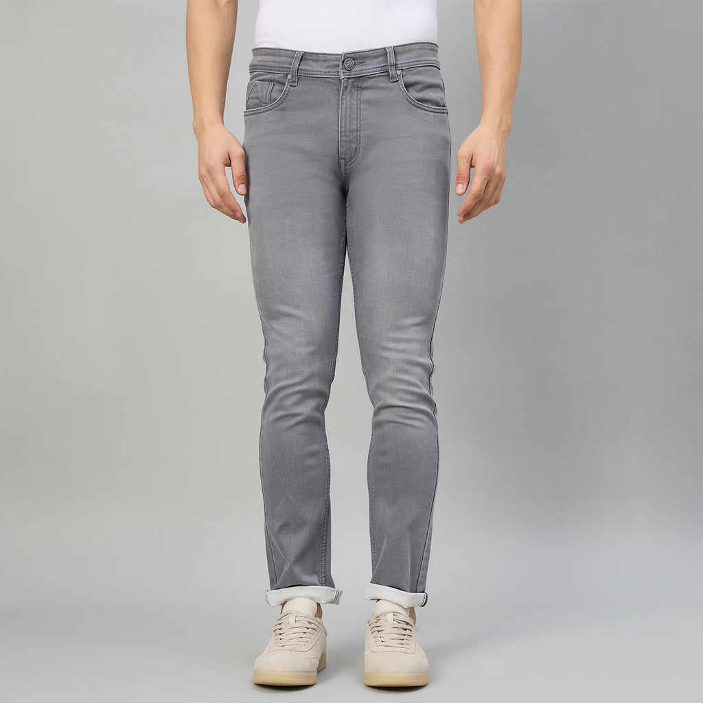 Duke Men Narrow Fit Stretchable Jeans (SDD9237N)