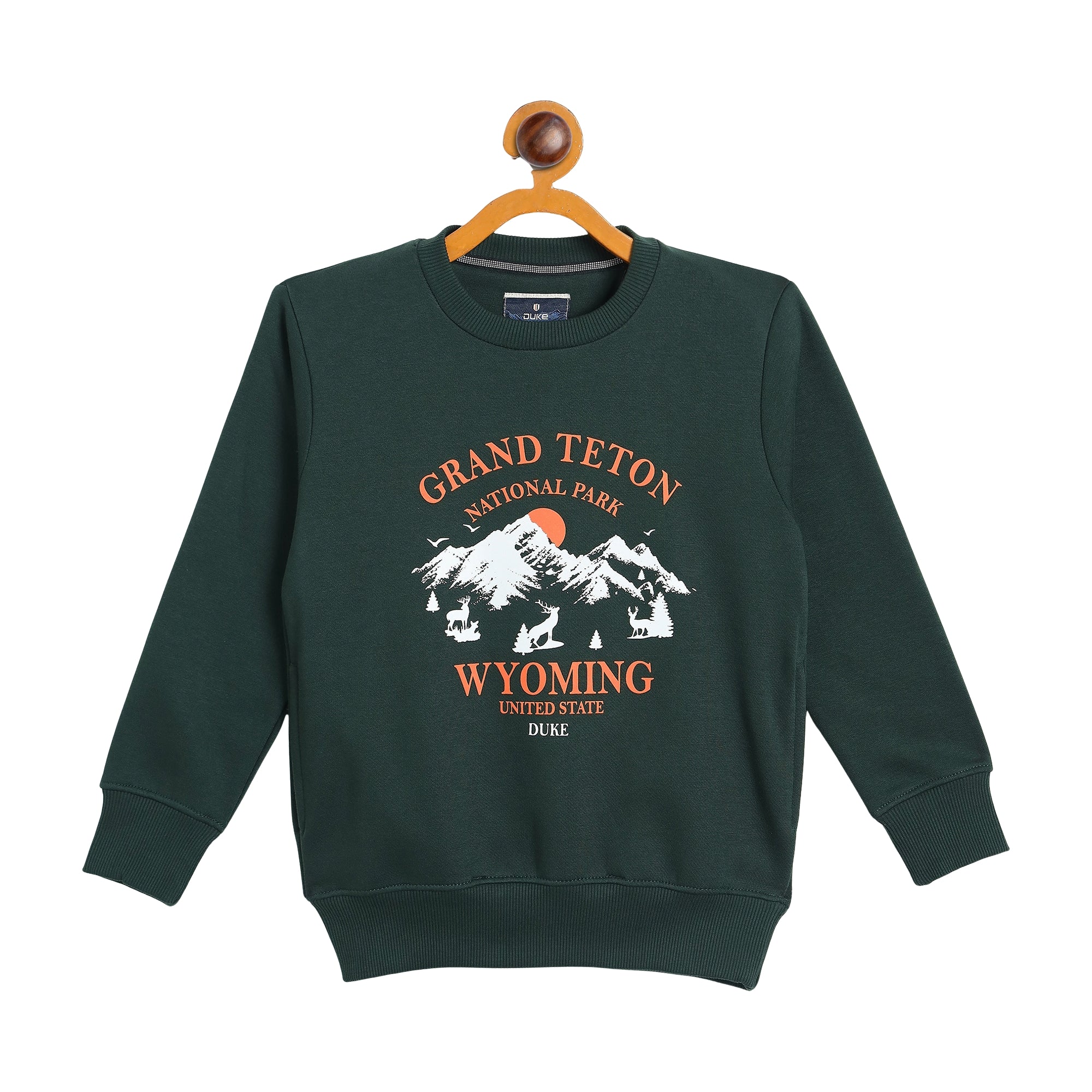 Duke Urban Boys Full Sleeve Round Neck Printed Sweatshirt (LF380)