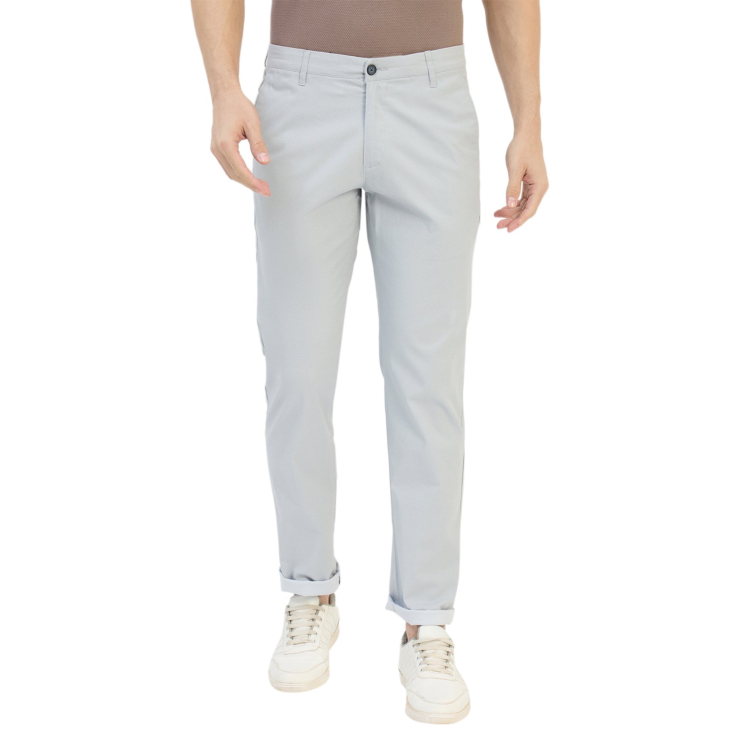 Duke Urban Men Narrowfit Flatfront Trouser (SDT4613)