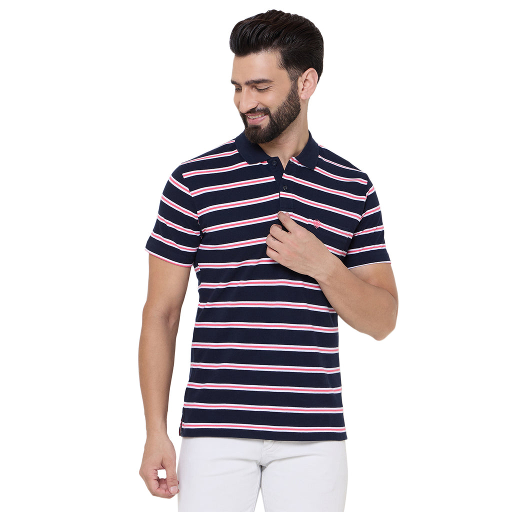 Duke Urban Men Half Sleeve Cotton Tshirt (LF7261)