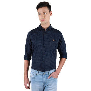 Duke Stardust Men Full Sleeve Cotton Shirt (SDO3PRTA)