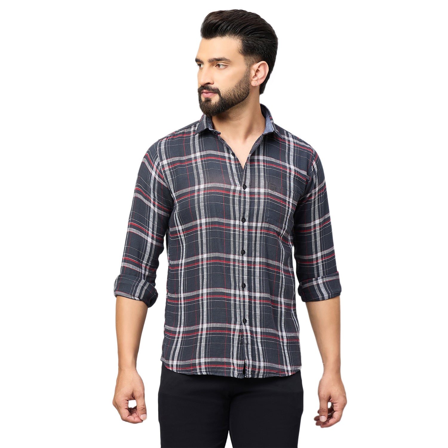 Duke Urban Men Full Sleeve Cotton Shirt (SDO8CKAT)