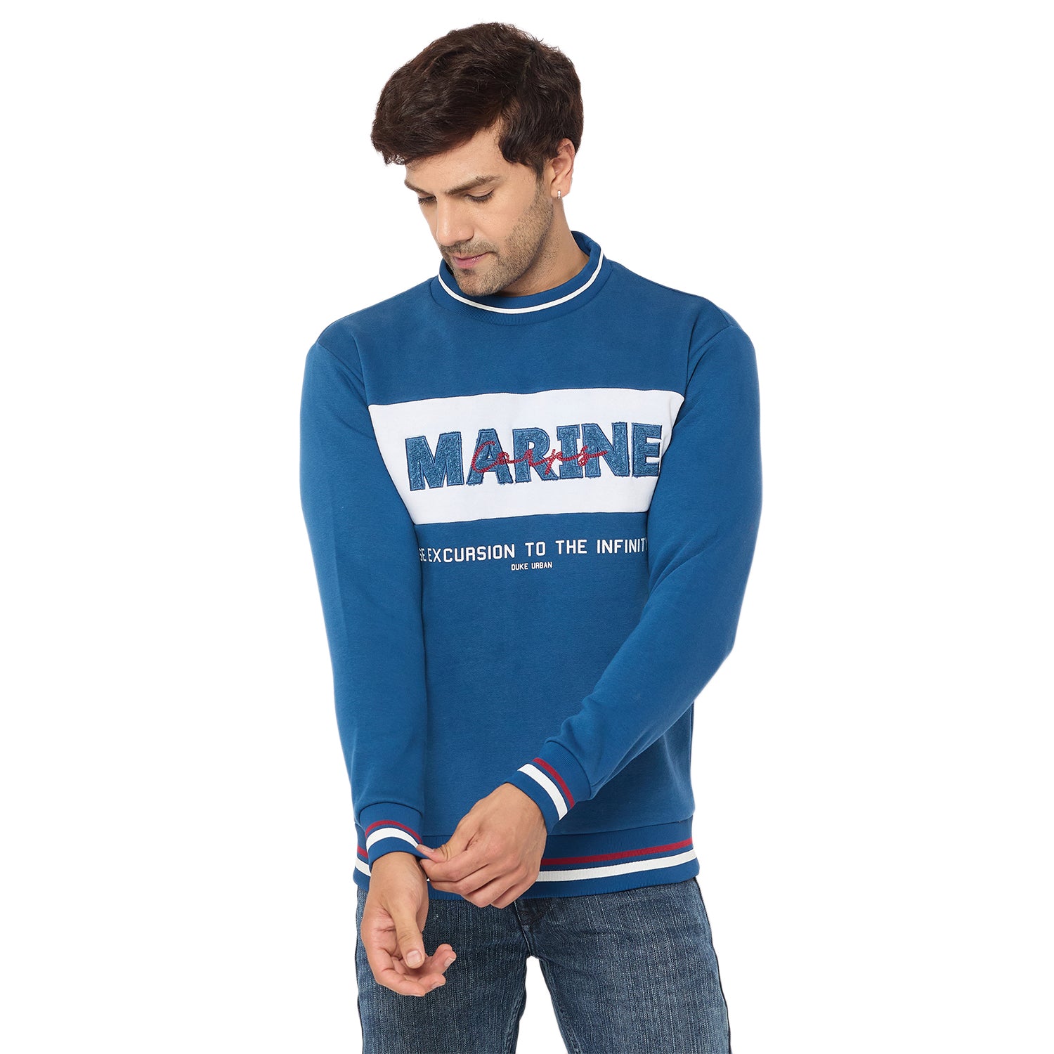 Duke Urban Men Printed Sweatshirt (LF6351)