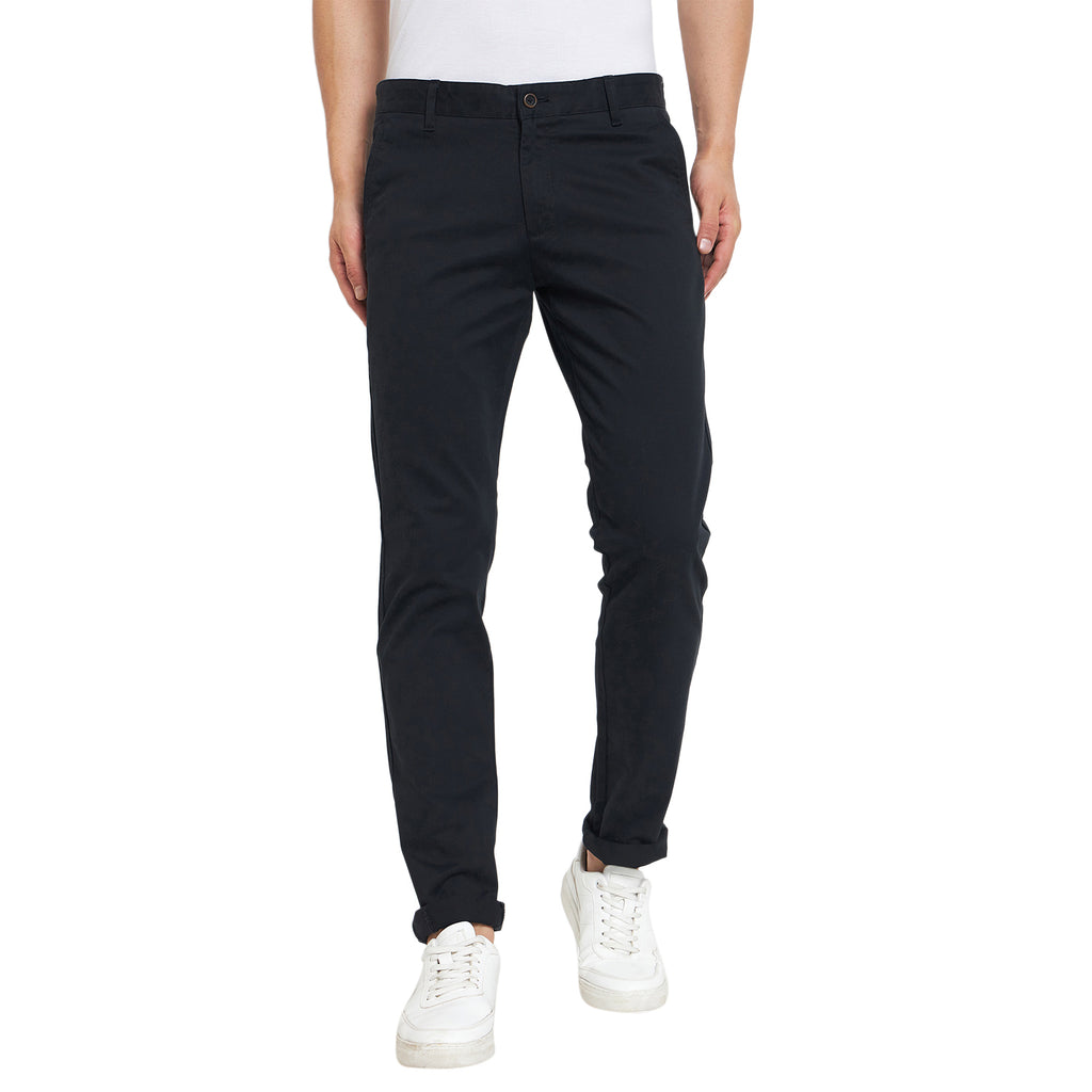 Duke Stardust Men Solid Chinos Trousers (SDT4512)