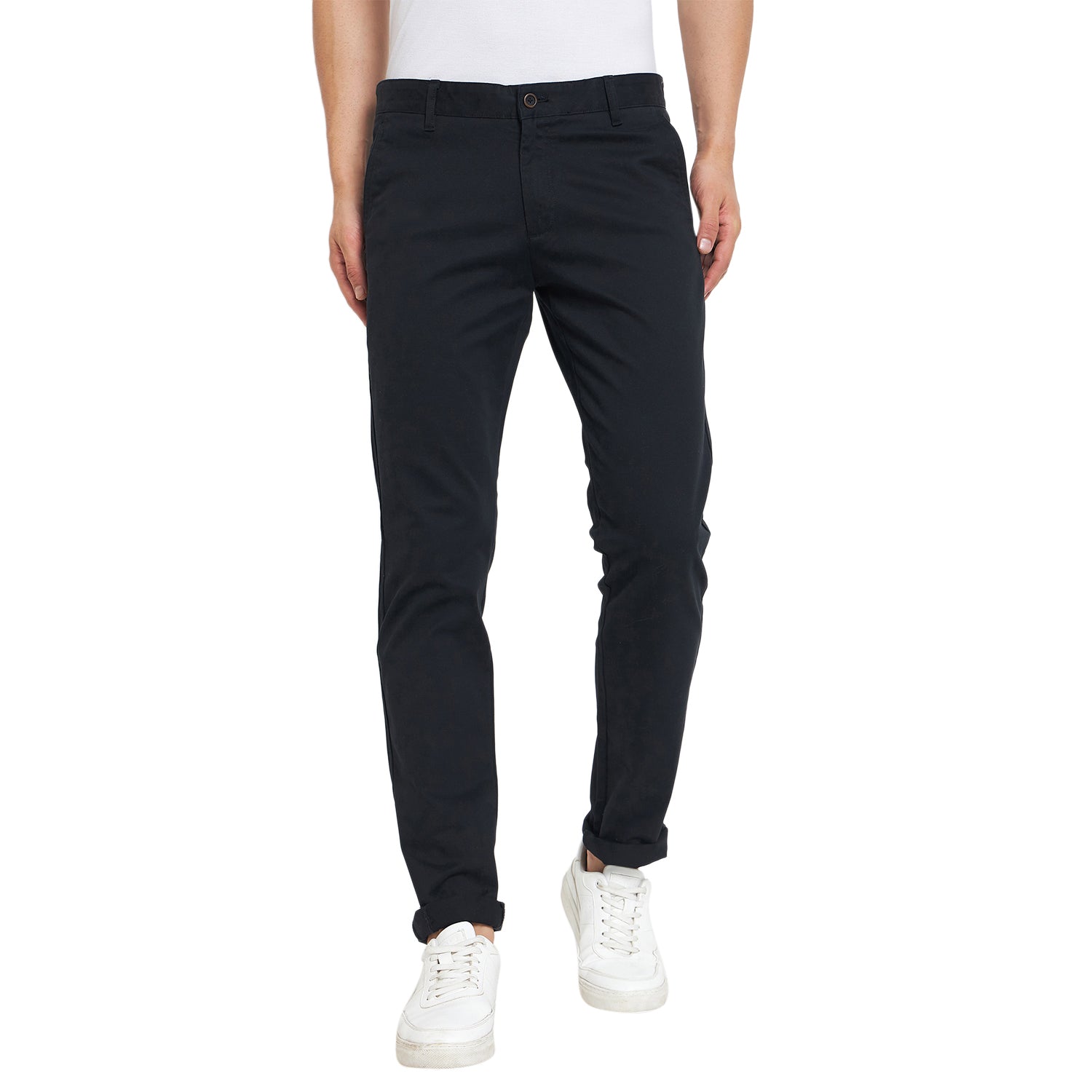 Duke Stardust Men Solid Chinos Trousers (SDT4512)