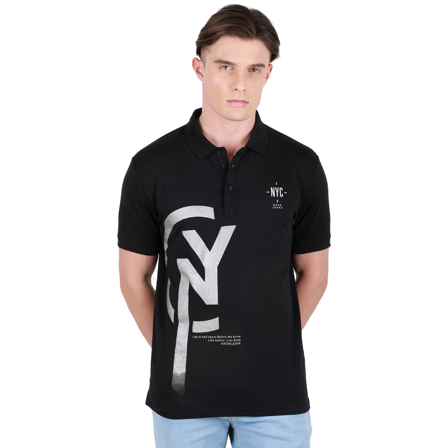 Duke Stardust Men Half Sleeve Cotton Tshirt (4224)