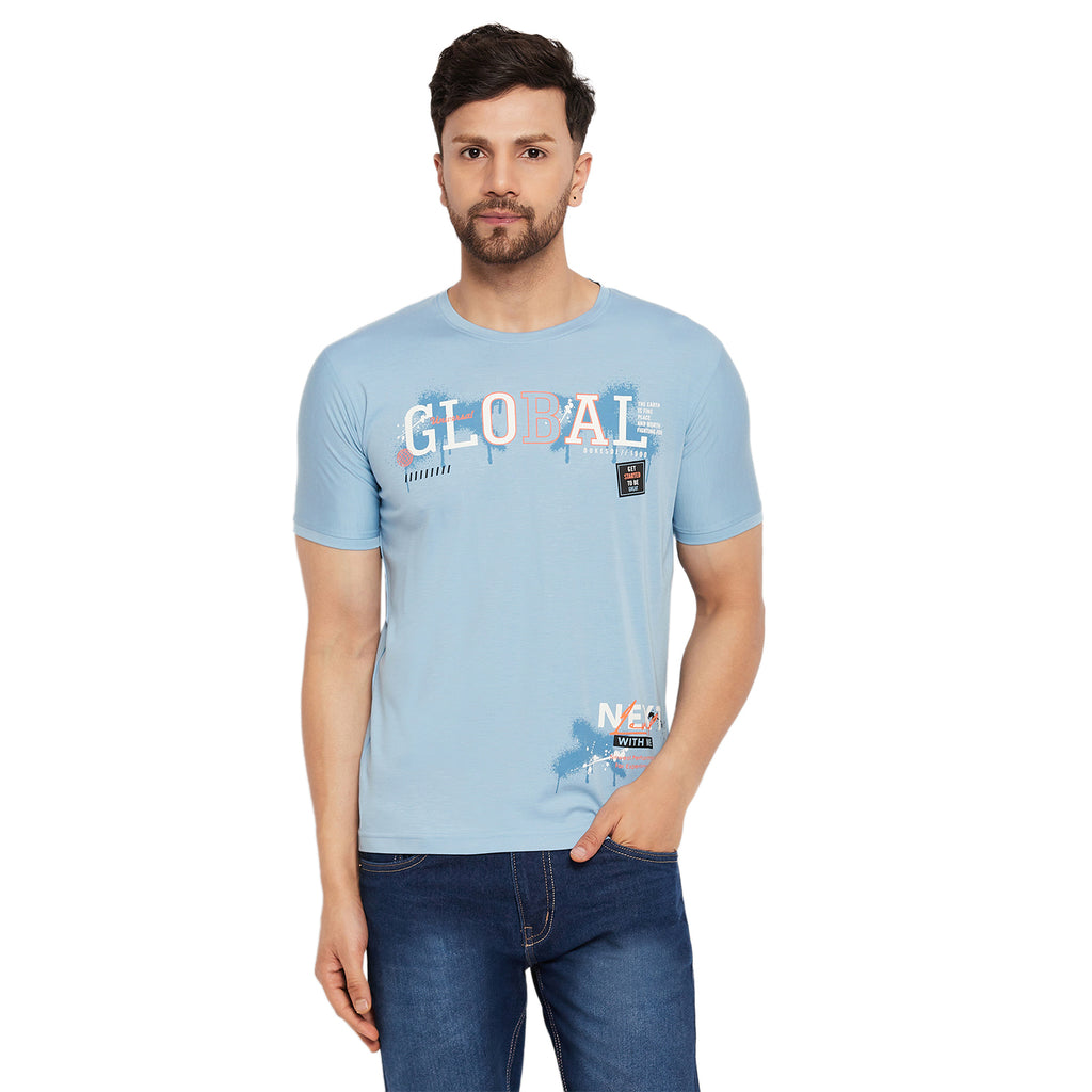 Duke Stardust Men Half Sleeve Cotton T-shirt (LF5766)