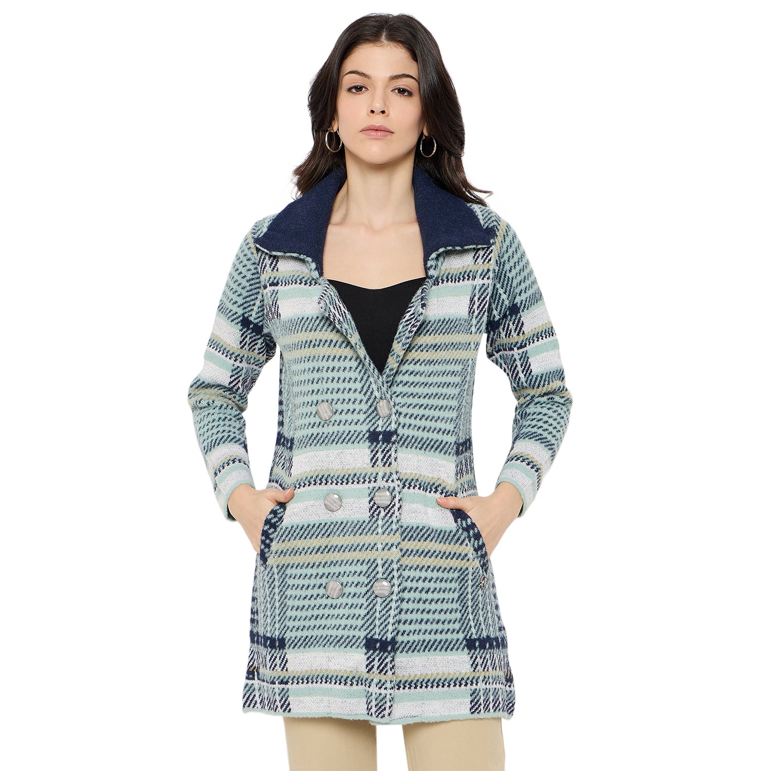 Duke Urban Women Full Sleeve Long Sweater (SDS1216)