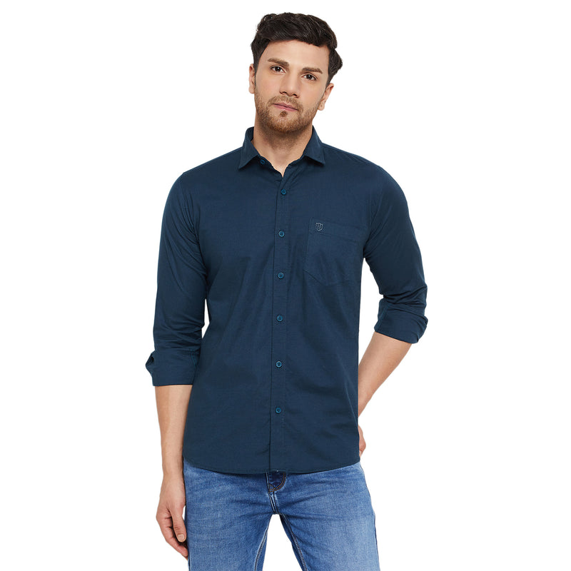 Duke Urban Men Full Sleeve Cotton Shirt (SDO8PLOS)