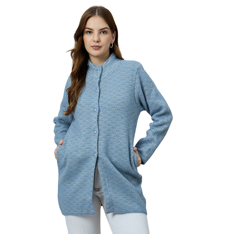 Duke Urban Women Long Coat Shortstyle Cardigan (ONSDS108)