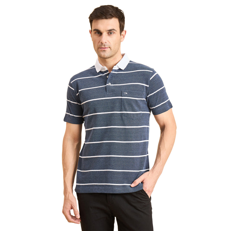 Duke Urban Men Half Sleeve Cotton Polo Tshirt (ON2153)