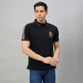 Duke Men Half Sleeve Cotton Regular Fit Casual T-shirt (LF7967)