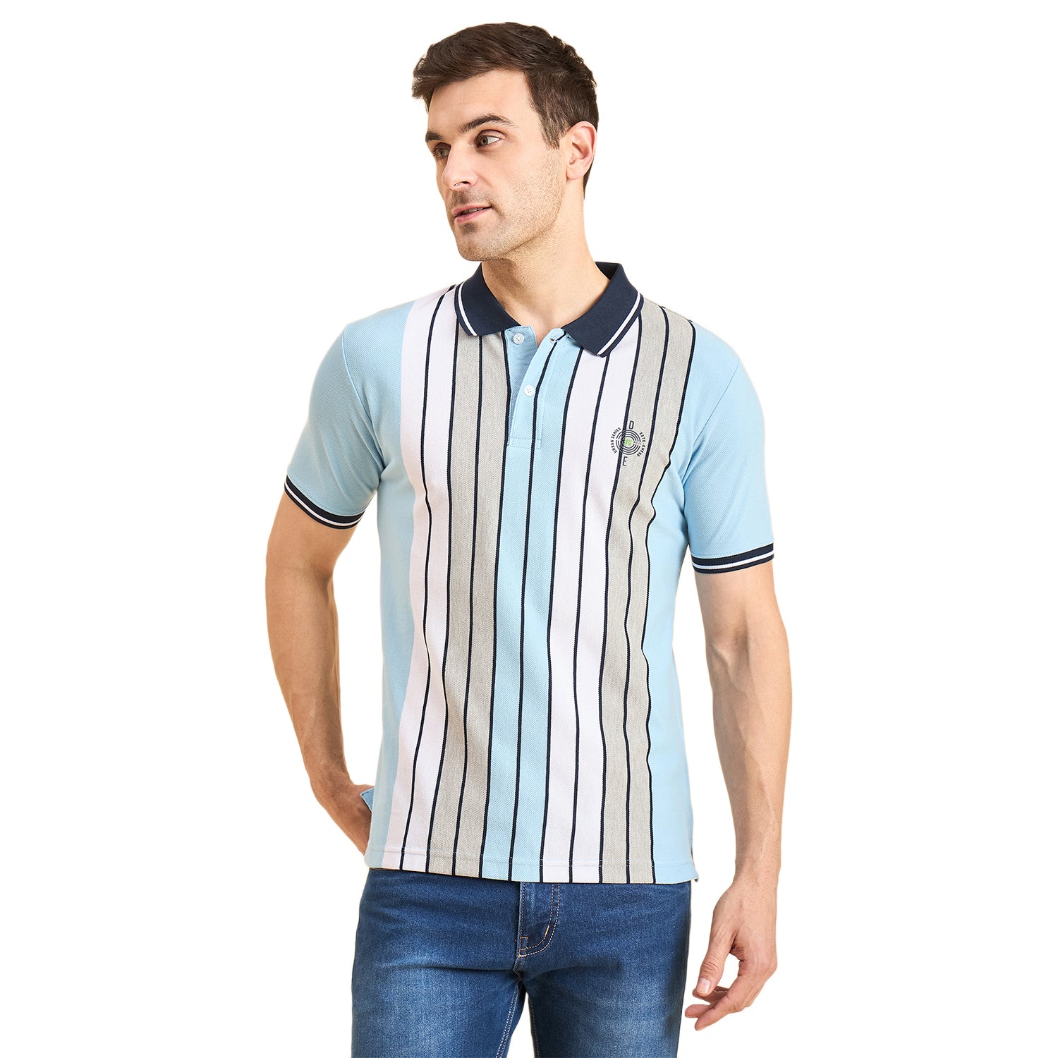 Duke Urban Men Half Sleeve Cotton Polo Tshirt (ON2159)