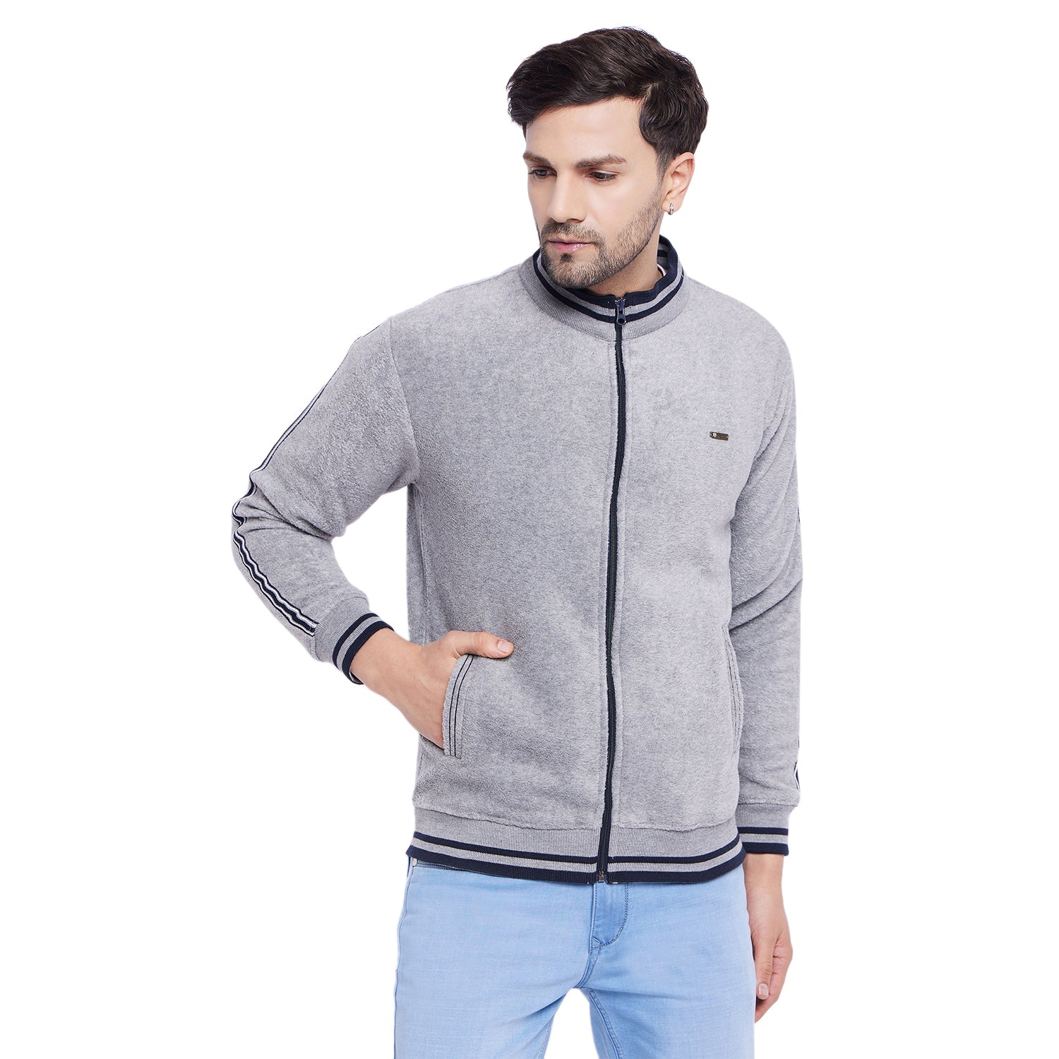 Duke Urban Men Zipper Sweatshirt (LF6291)