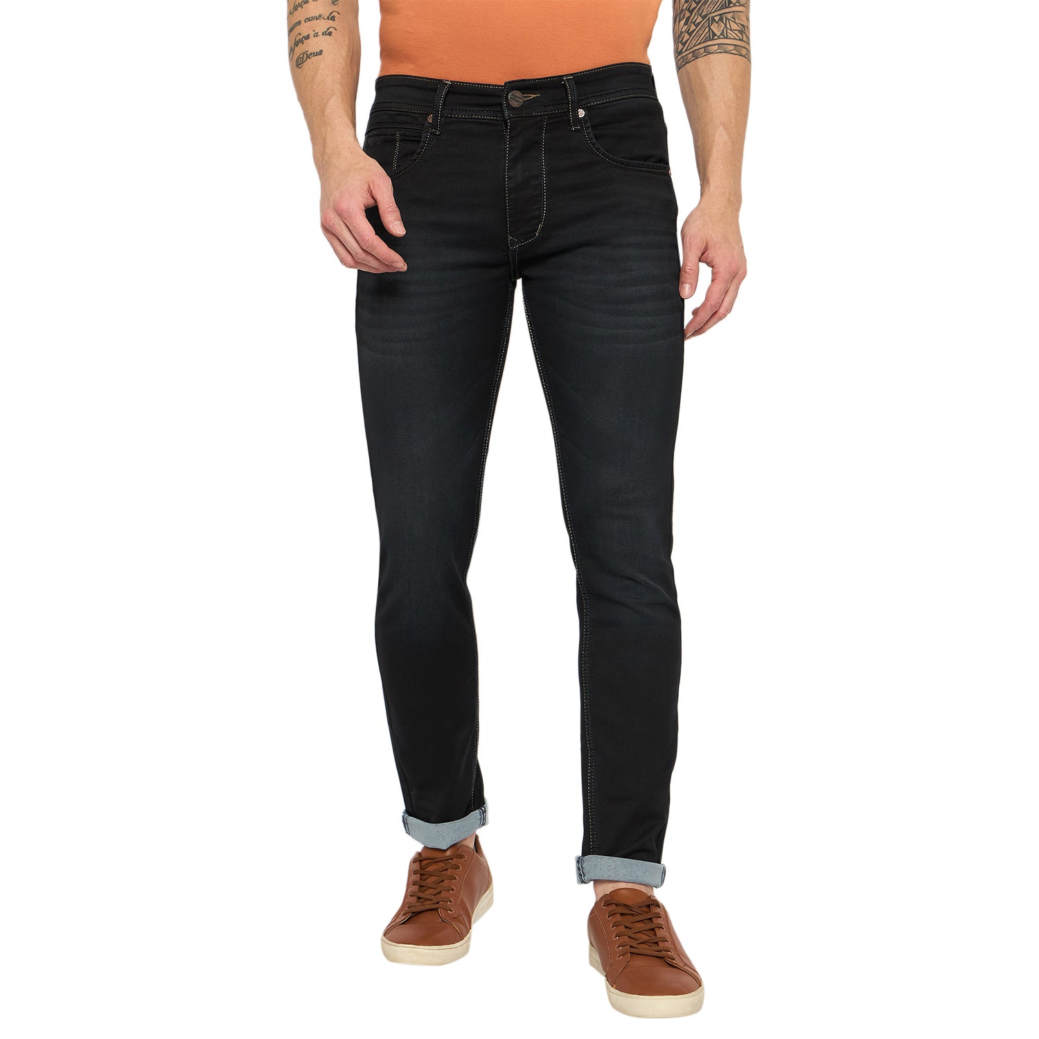 Duke Urban Men Slim Fit Stretchable Jeans (SDD5738S)