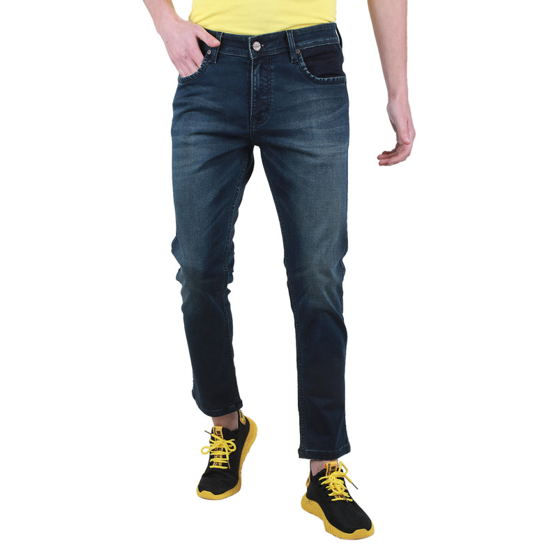 Duke Urban Men Stretchable Ankle Length Slim Fit Jeans (SDD5464)
