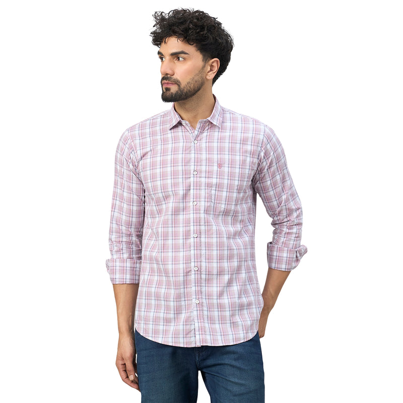 Duke Urban Men Shortstyle Checkered Shirt (SDO9CKT)