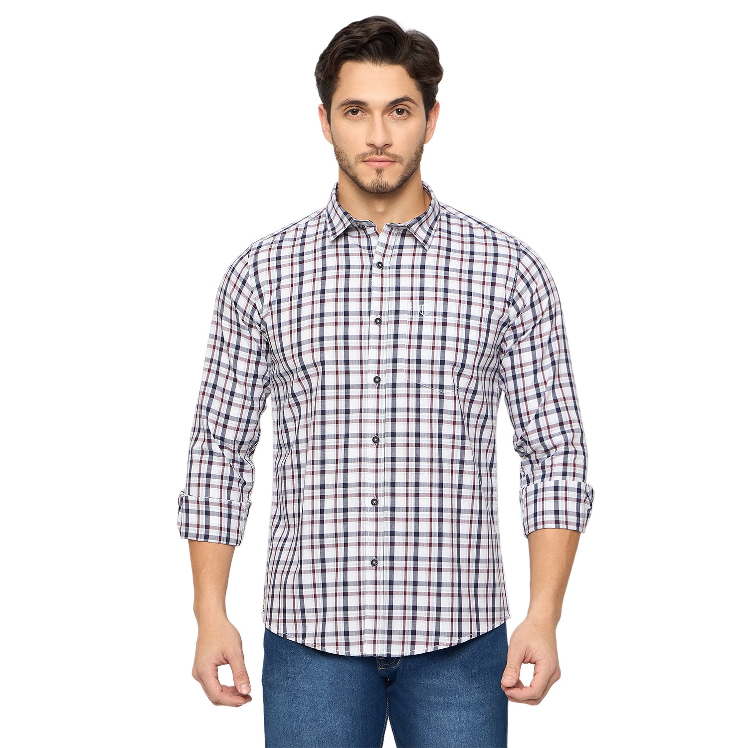 Duke Urban Men Full Sleeve Cotton Shirt (SDO7CKH)