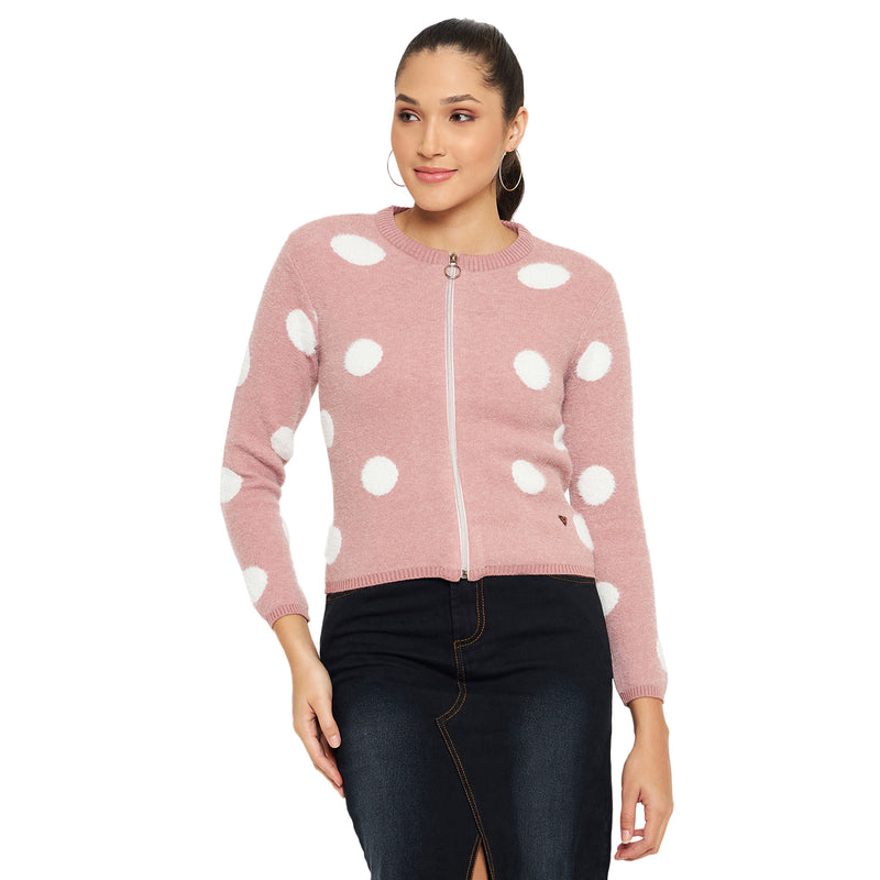 Duke Urban Women Full Sleeve Zipper Cardigan (SDS1005R)