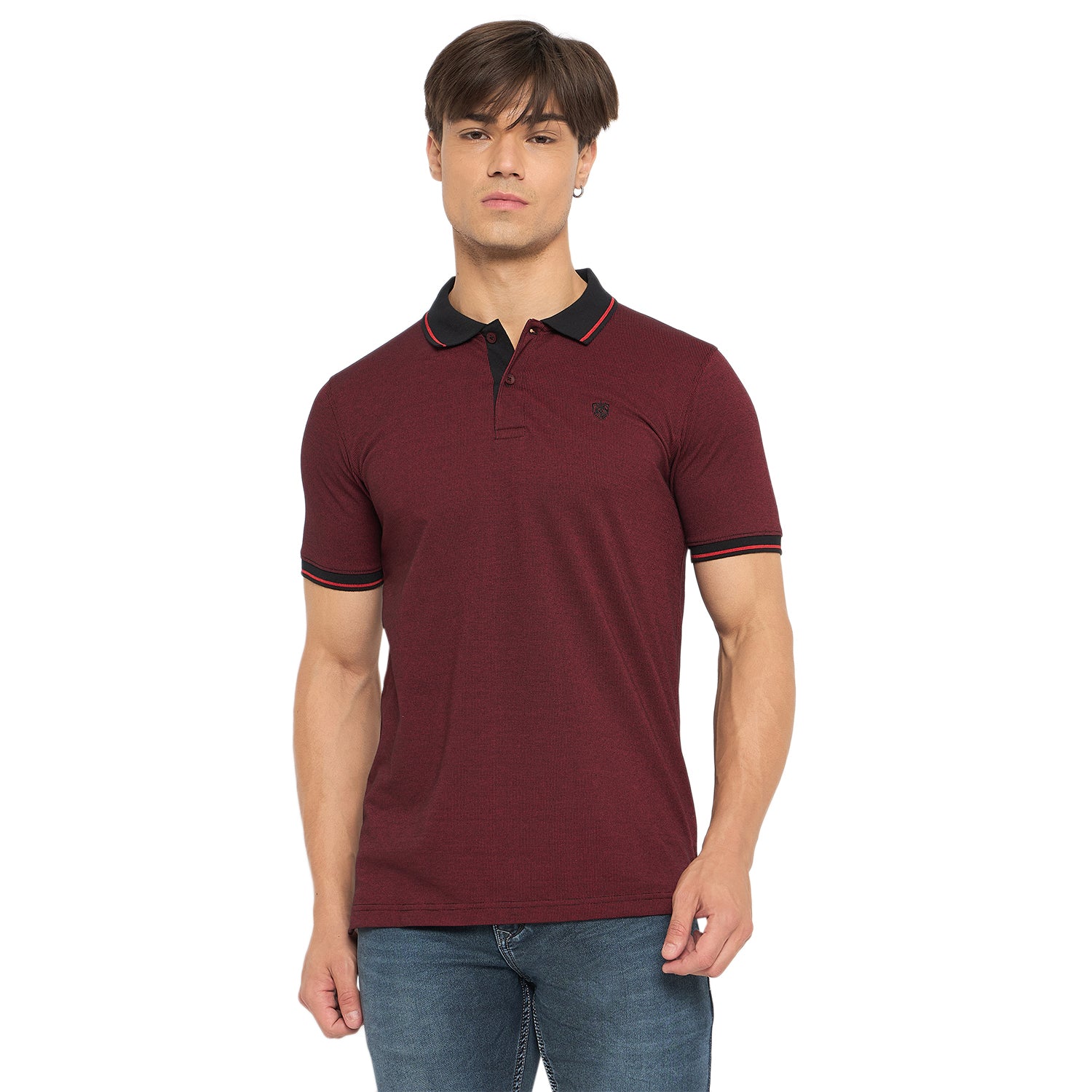 Duke Urban Men Half Sleeve Cotton T-shirt (LF7254)