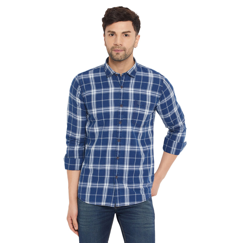 Duke Urban Men Full Sleeve Cotton Shirt (SDO9CKTI)