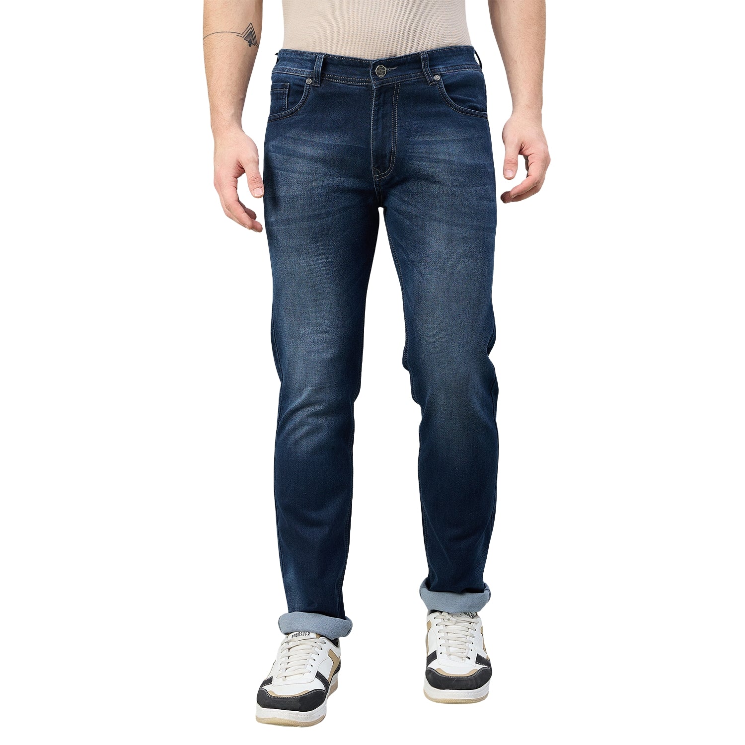 Duke Urban Men Comfort Fit Designer Jeans (MSD5919C)