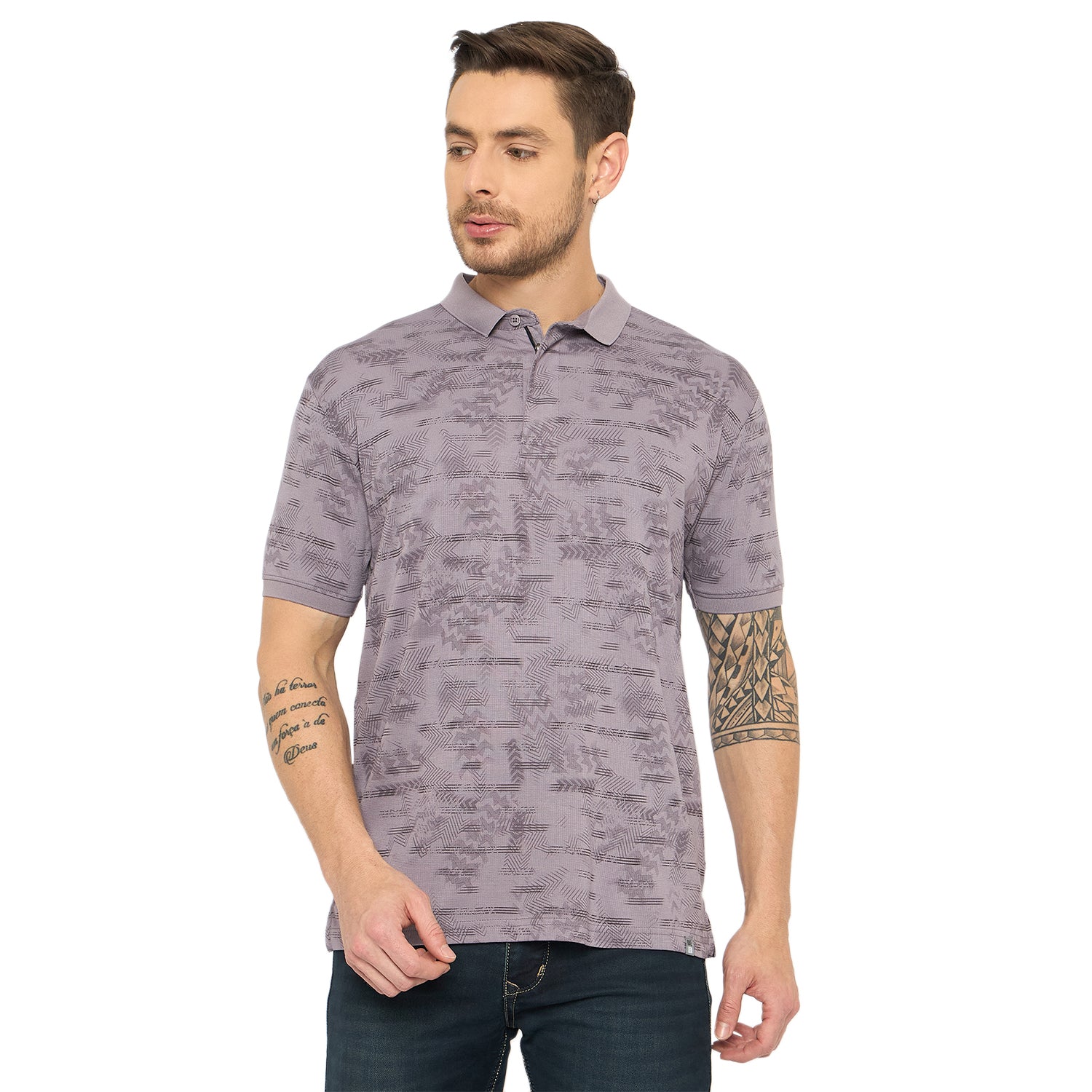 Duke Urban Men Half Sleeve Cotton Tshirt (LF7408)