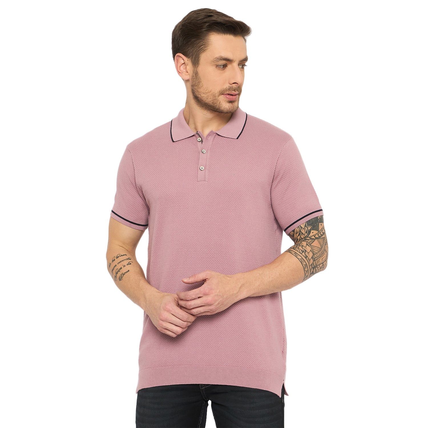 Duke Urban Men Half Sleeve Cotton Tshirt (LF7464)