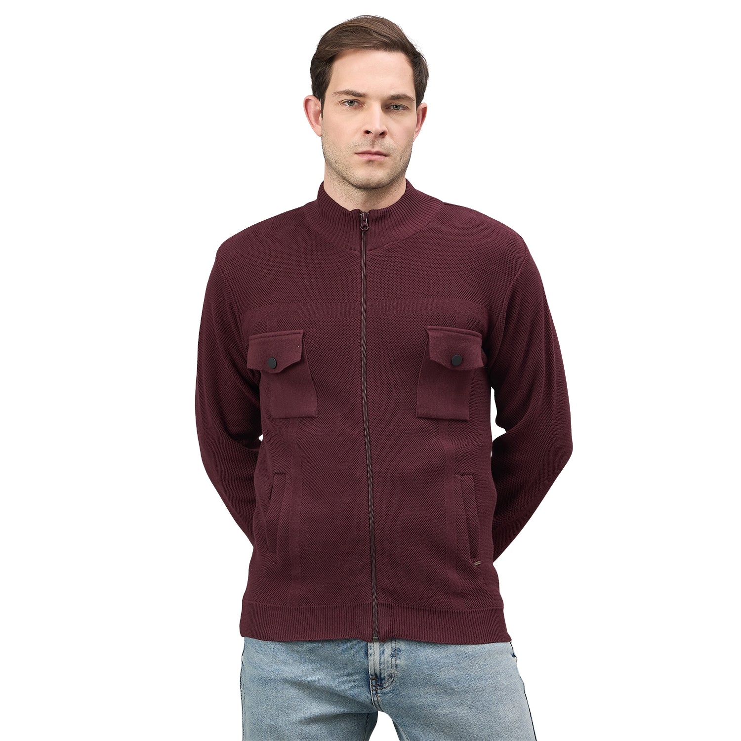 Duke Urban Men Full Sleeve Round Neck Regular Sweater (SDS2366)