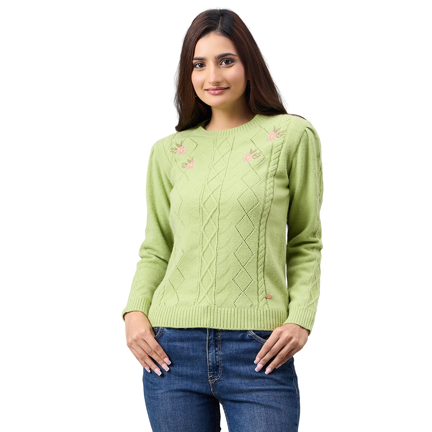 Duke Urban Women Full Sleeve RoundNeck Pullover (SDS1405)
