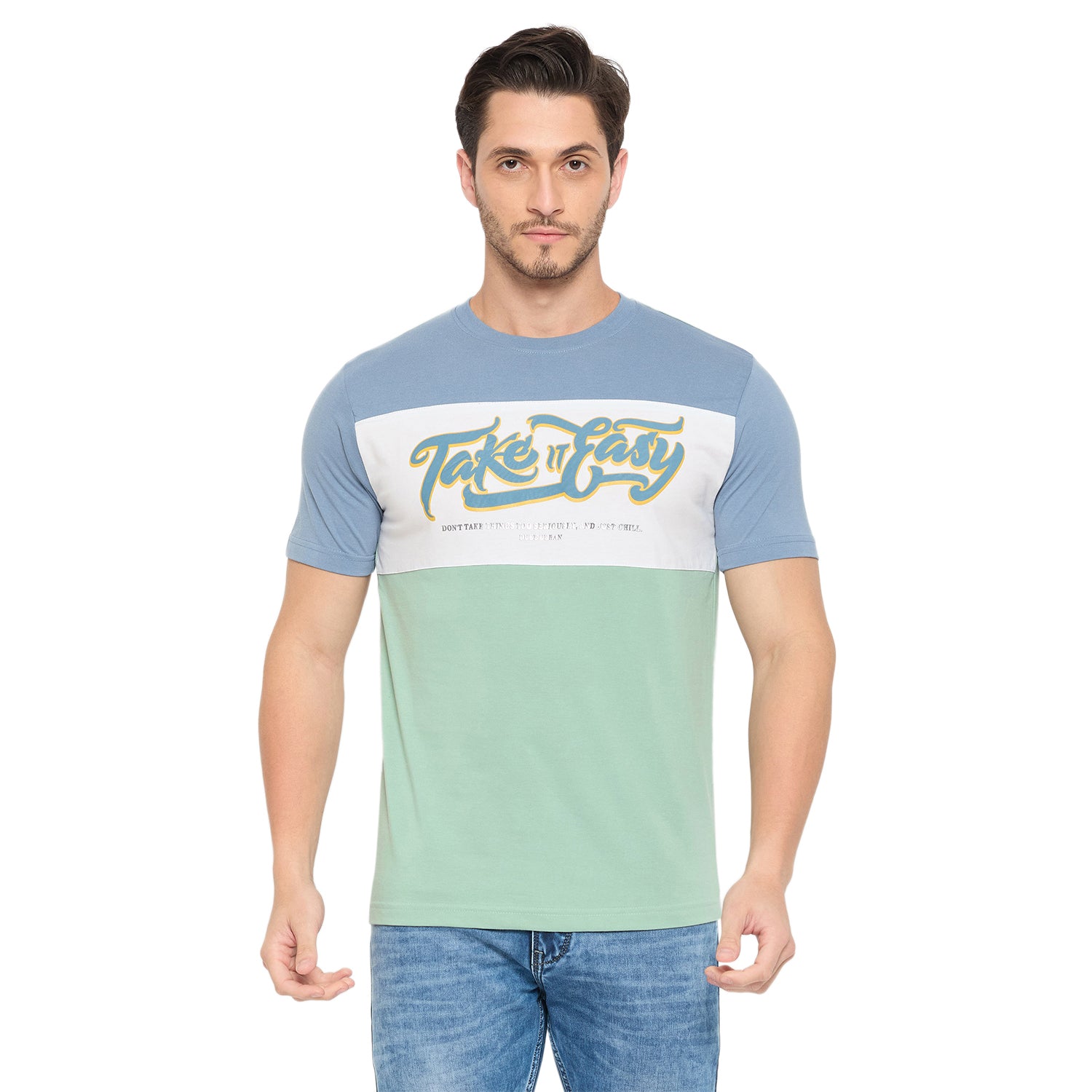Duke Urban Men Half Sleeve Cotton T-shirt (ONLF257)