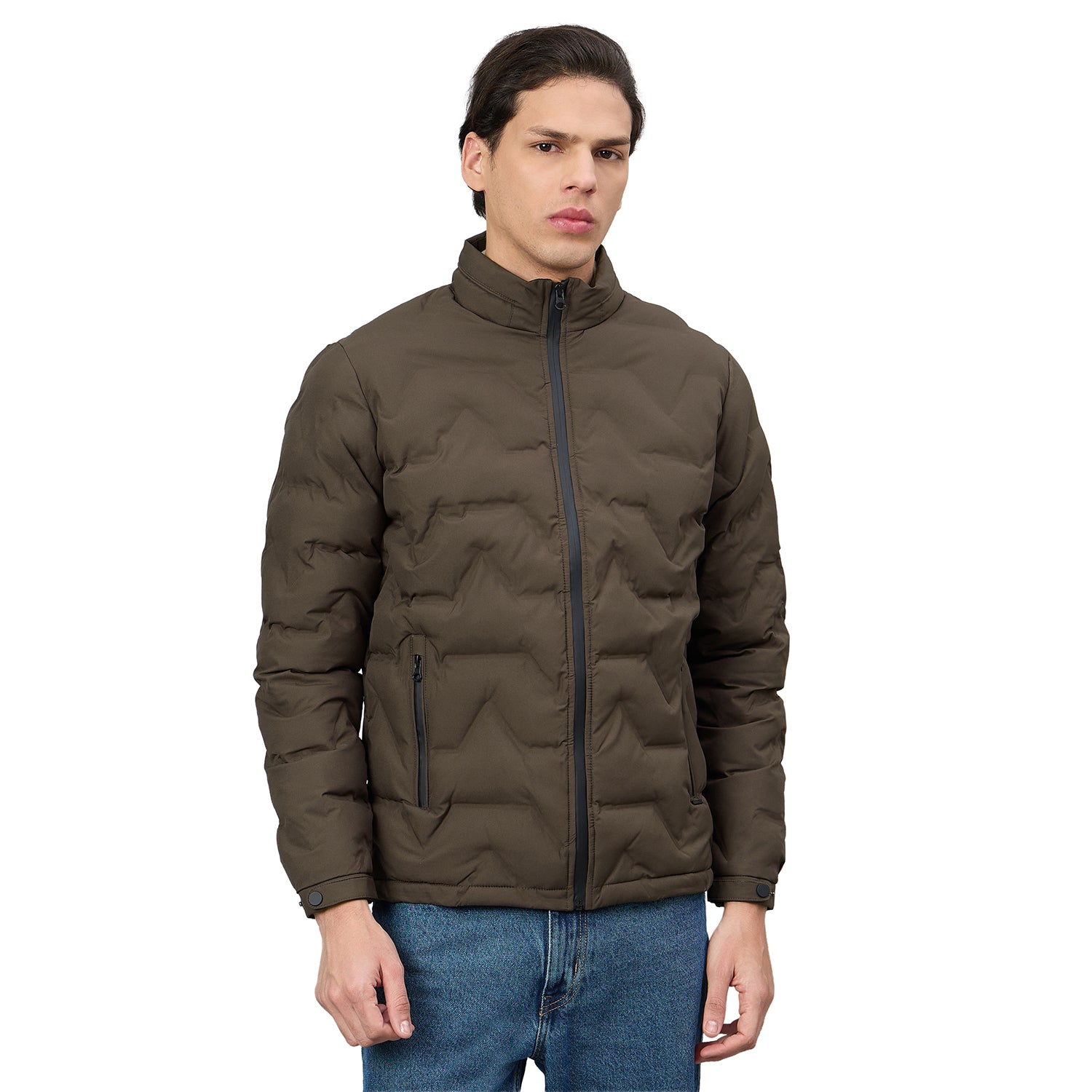 Duke Urban Men High Neck Full Sleeve Jacket (SDZ2394)