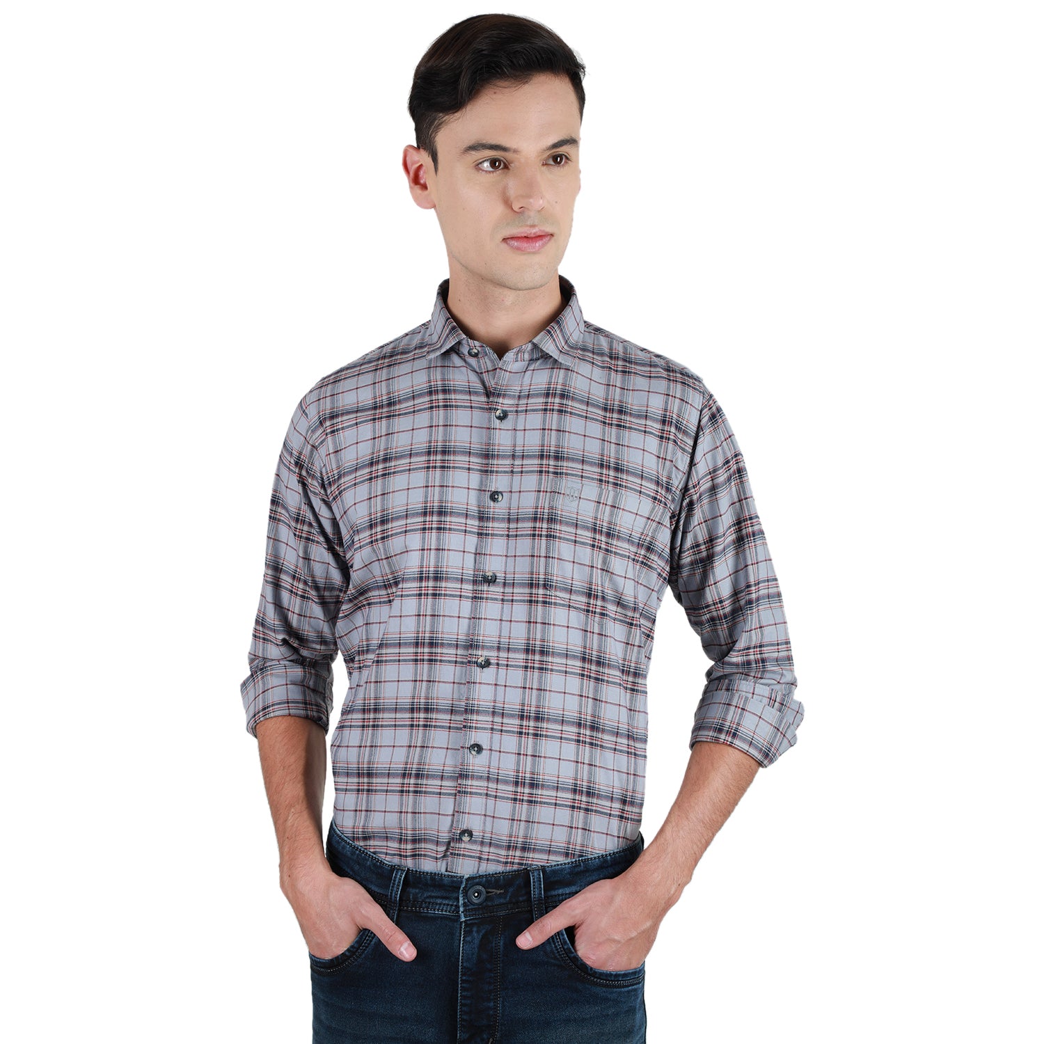 Duke Urban Men Full Sleeve Cotton Shirt (SDO8CKOK)