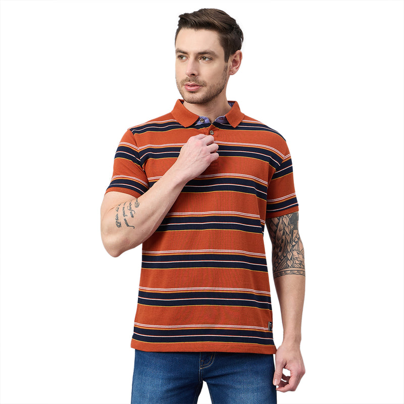 Duke Urban Men Half Sleeve Cotton Polo Tshirt (ON1426)