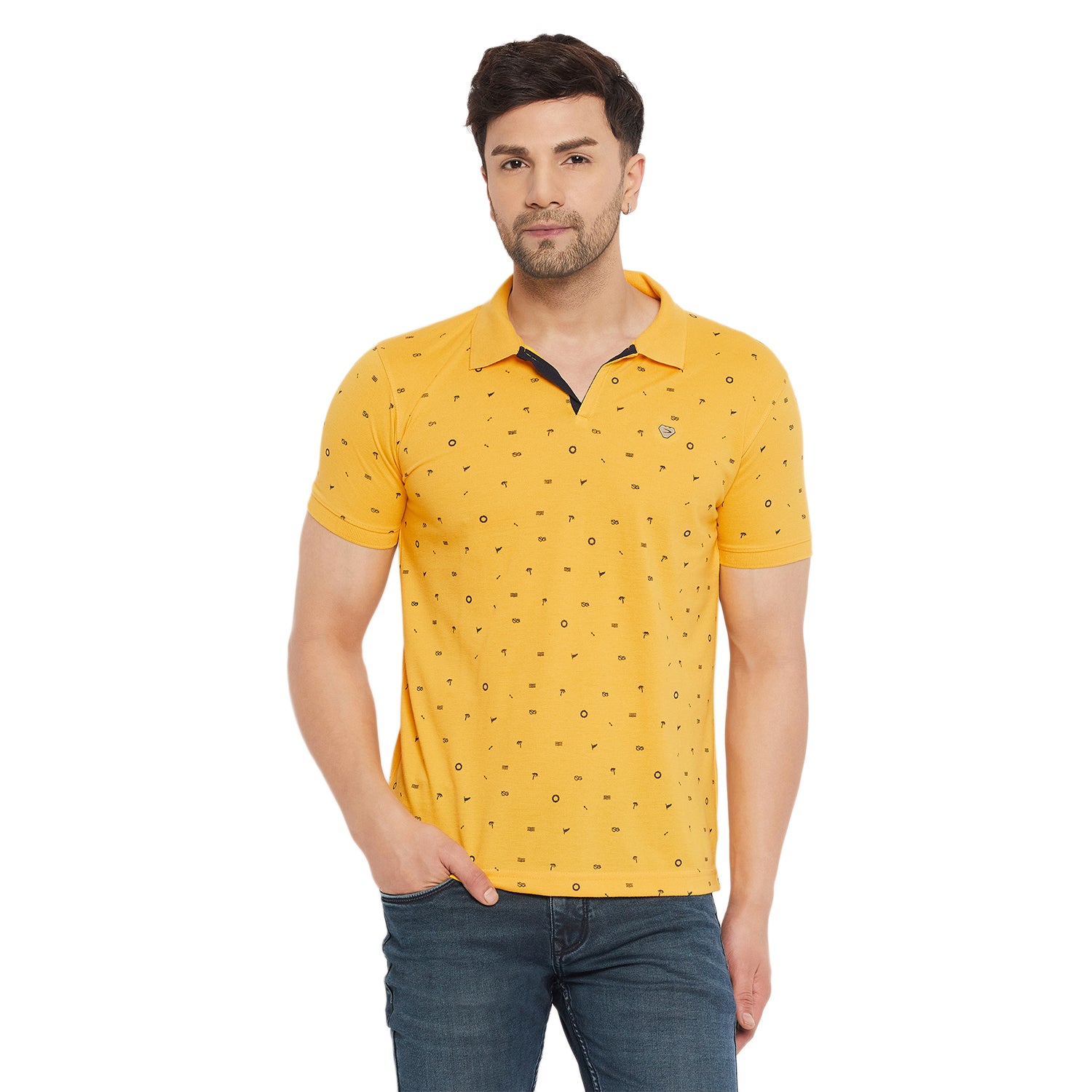 Duke Stardust Men Half Sleeve Cotton T-shirt (SP0609)