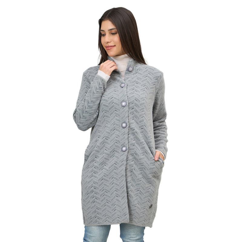 Duke Urban Women Long Coat Regular Sweater (SDS1334)