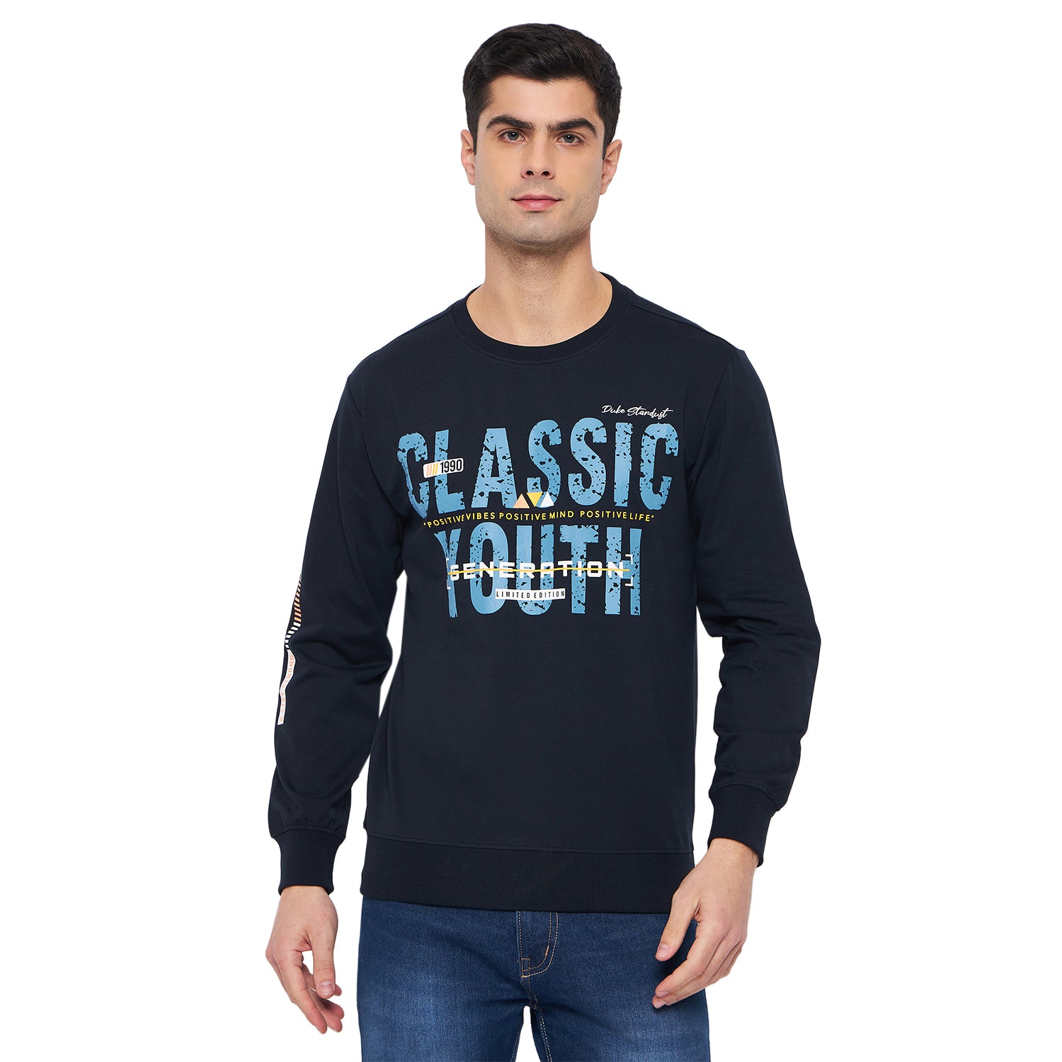 Duke Urban Men Round Neck Sweatshirt (LF6252)