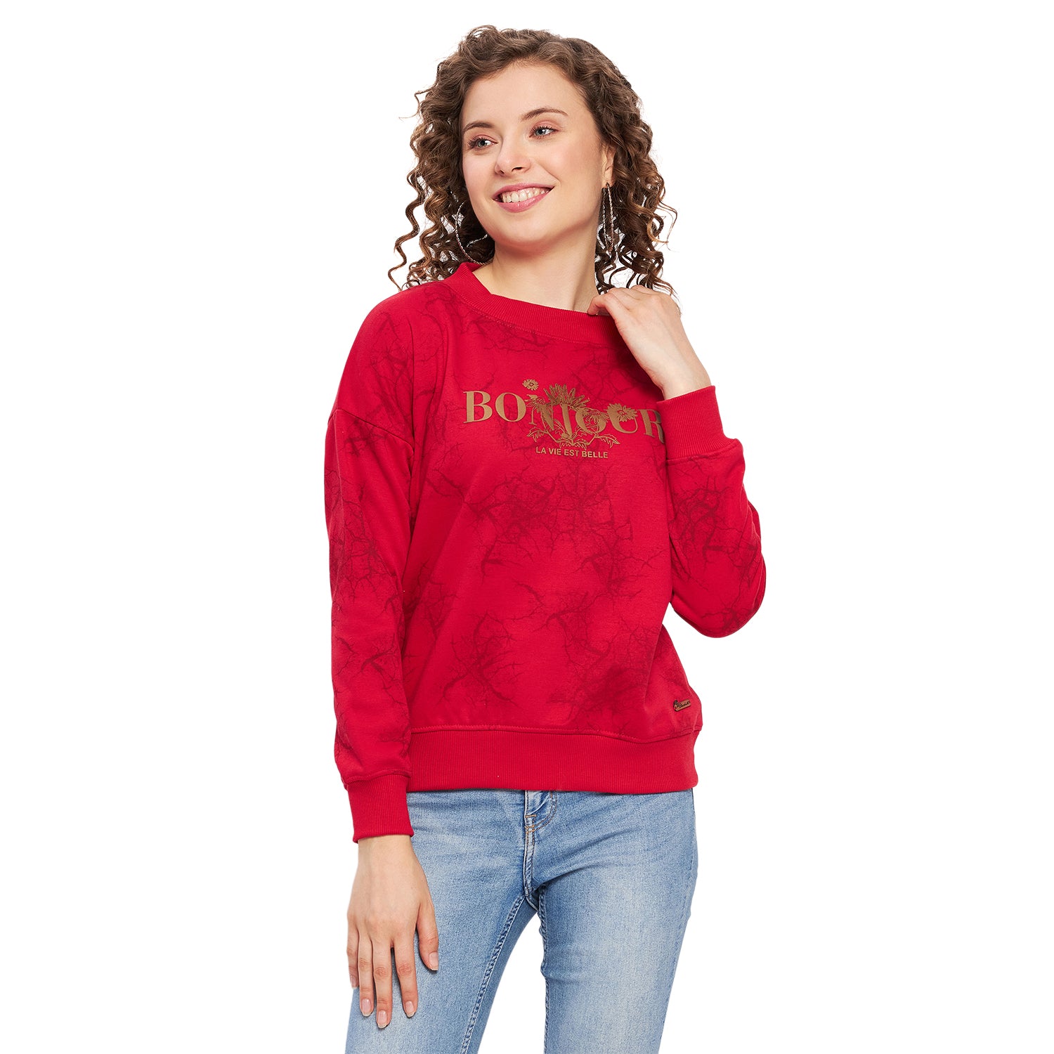 Duke Urban Women Round Neck Sweatshirt (LFX876)