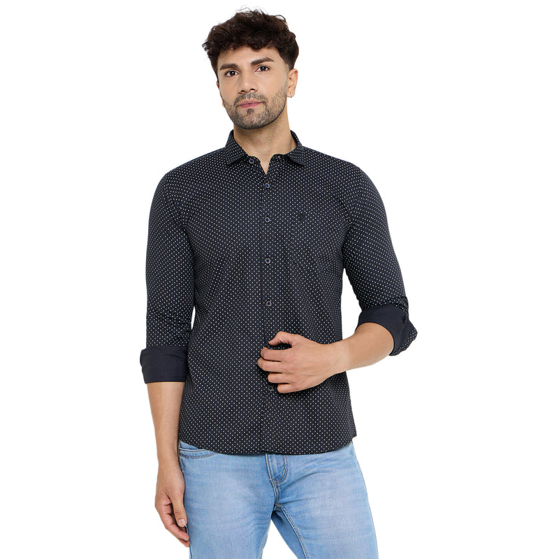Duke Urban Men Full Sleeve Cotton Shirt (SDO8PRI)