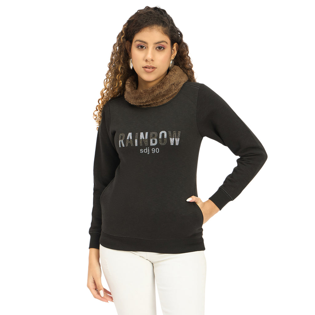 Duke Urban Women Full Sleeve Round Neck Sweatshirt (LFX947)
