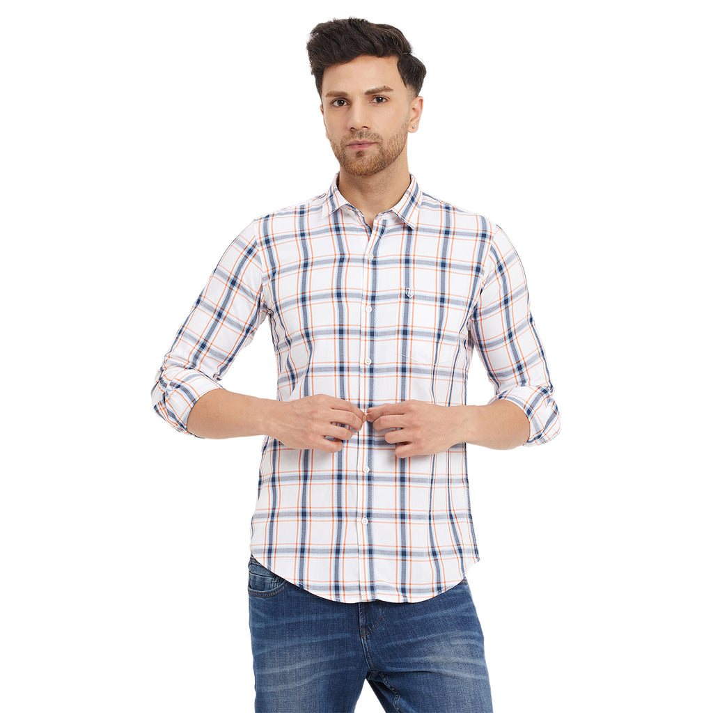Duke Stardust Men Full Sleeve Cotton Shirt (SD7CKTNQ)