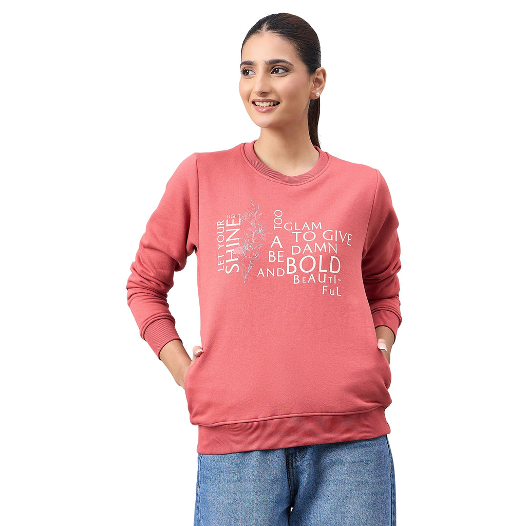 Duke Urban Women Full Sleeve Round Neck Sweatshirt (LFX955)