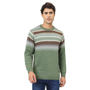 Duke Men Full Sleeve Classic round neck sweater (SDS2237)
