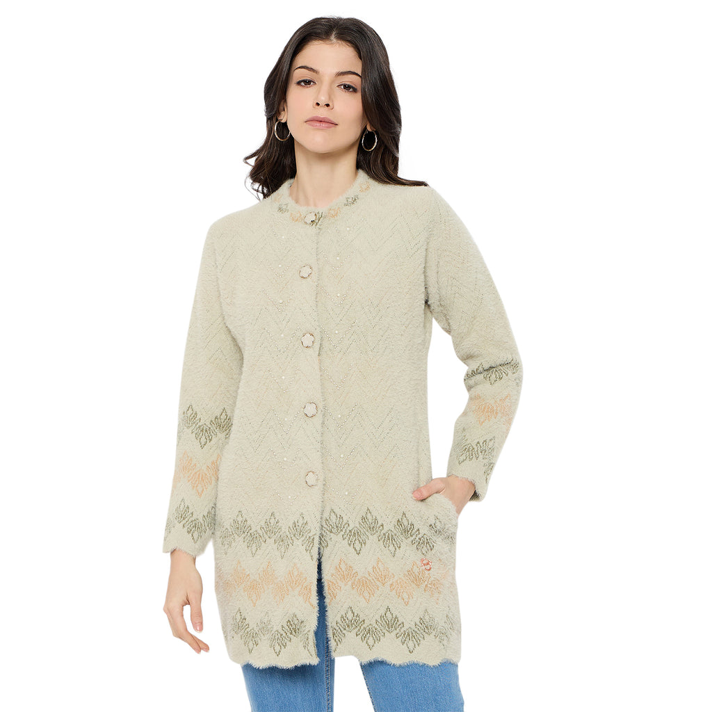 Duke Urban Women Full Sleeve Long Sweater (SDS1225)