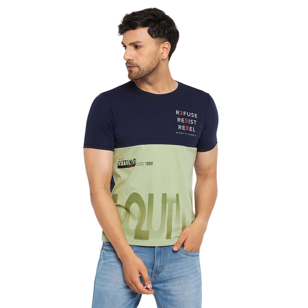 Duke Stardust Men Round Neck Half Sleeve Cotton T-shirt (LF5750)