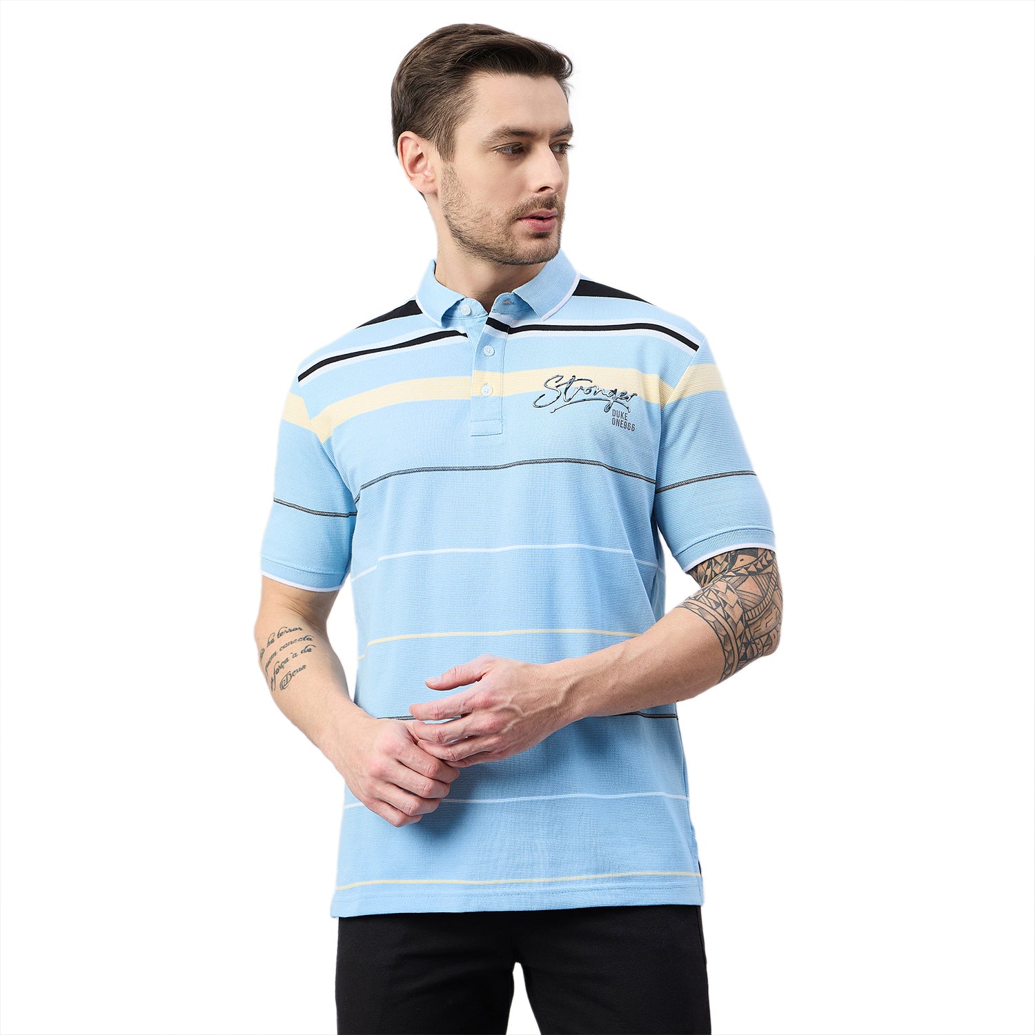 Duke Urban Men Half Sleeve Cotton Polo Tshirt (ON3250)