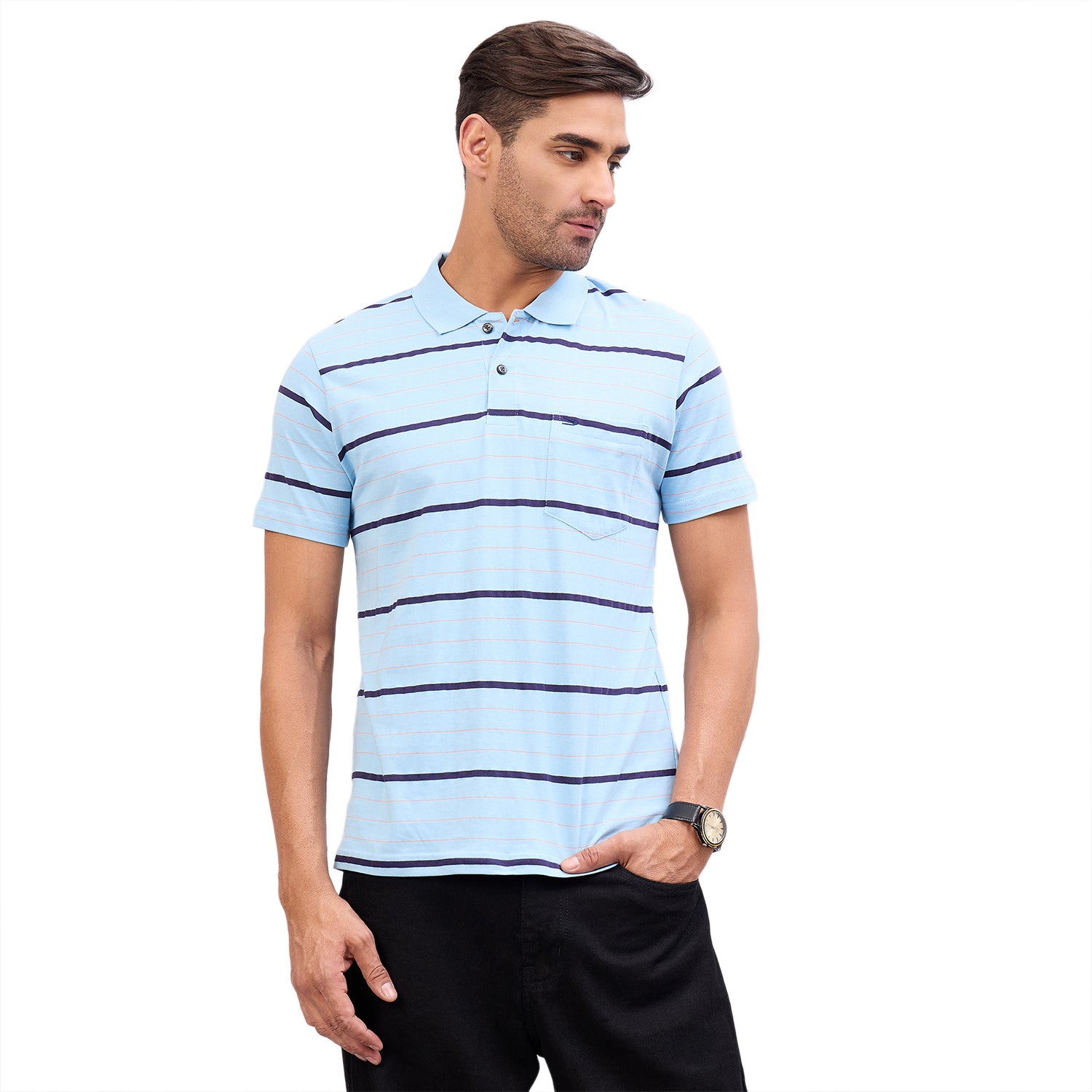 Duke Urban Men Half Sleeve Cotton Polo Tshirt (ON1378)
