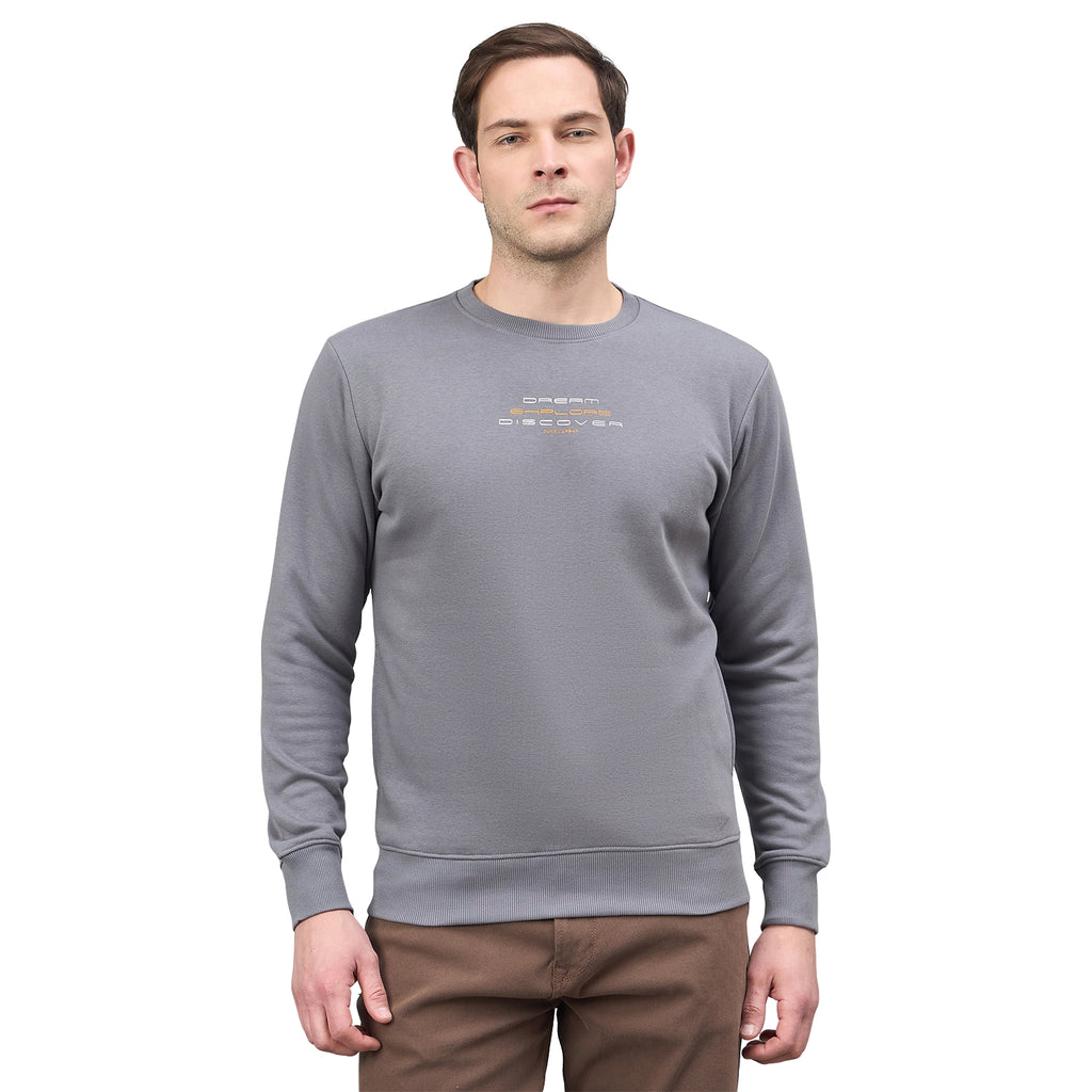 Duke Urban Men Solid Sweatshirt (LF6451)
