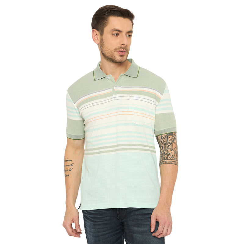 Duke Urban Men Half Sleeve Cotton Tshirt (LF7393)